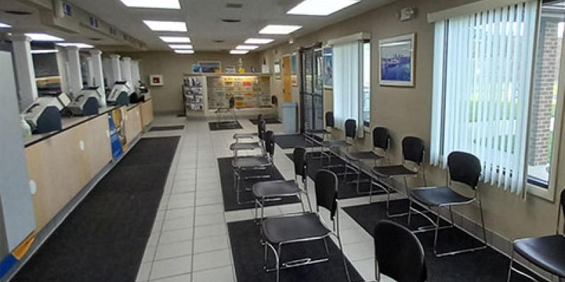 Intérieur de Courtland