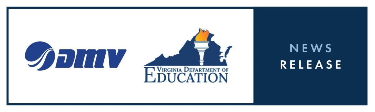 En-tête du communiqué de presse du VDOE